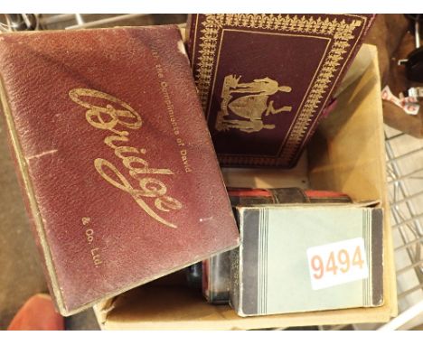 Quantity of vintage playing cards