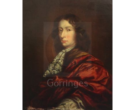 Circle of Sir Peter Lely (1618-80)oil on canvasPortrait of a gentleman30 x 25in.