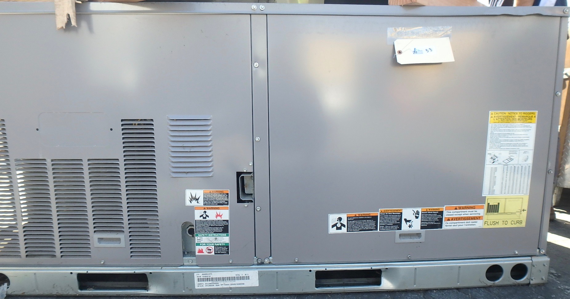 CARRIER WEATHER MAKER 48TCLA06A2A6A0A0A0 460 VOLT 3 PHASE 5 TON AIR