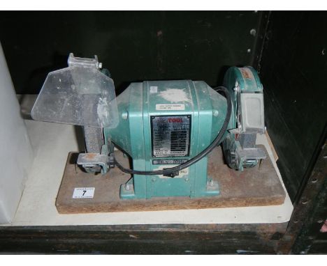 A Nu-tool bench grinder