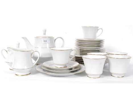 An extensive Noritake Regency Gold 3583 tea service