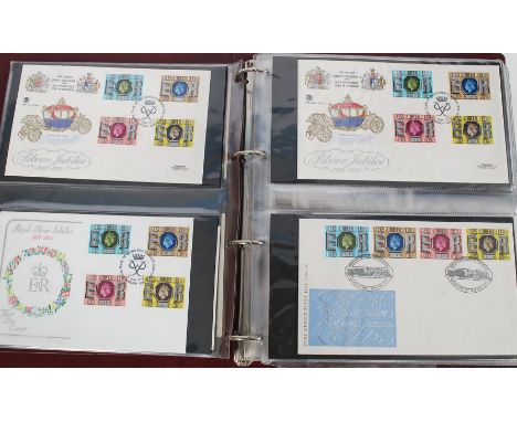 A collection of First day covers / stamps in album to include various subjects etc