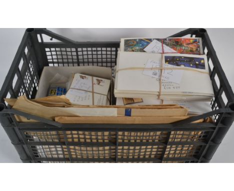 A quantity of mixed stamps, first day covers etc