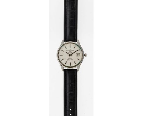   Ulysse Nardin Herrenarmbanduhr  Ulysse Nardin Herrenarmbanduhr   Chronometer 36000. Rundes Stahlgehäuse, Ø 35 mm. Zifferbla