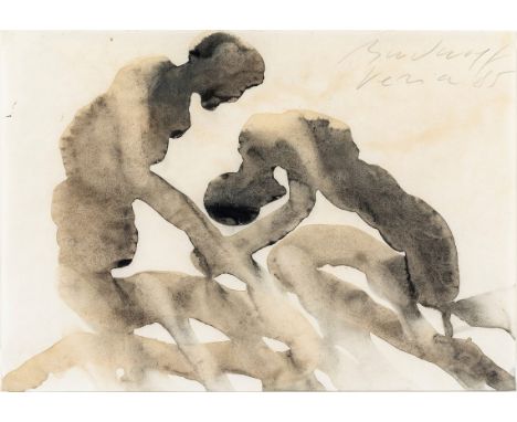   Brodwolf, Jürgen  Brodwolf, Jürgen   1932 Dübendorf/Zürich. Tätig in Malsburg/Kandern.  Aquarell. Vezia. O.r. mit Bleistift