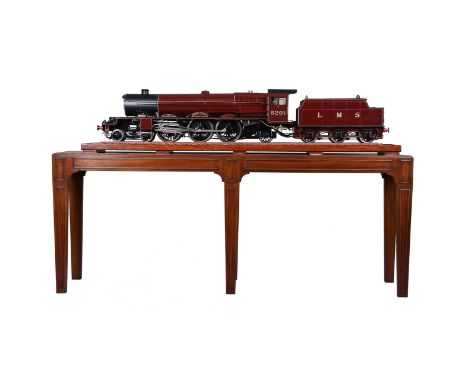 A fine exhibition standard 5 inch gauge model of  4-6-2 London Midland and Scottish Princess Royal Class tender locomotive No