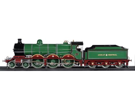 A fine exhibitions standard 7 ¼ inch gauge model of a 4-6-0 Robinson Class 8F Great Central Railways tender locomotive No 109