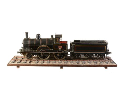 A well-engineered model of a 3 ½ inch gauge 2-4-0 tender locomotive No 619 ‘Mabel’, built by the late Mr Norman Cowtan of Eas