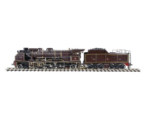 An Aster for Fulgurex Chapelon Nord 2-3-1   4-6-2 (2-3-1) spirit fired locomotive and four-axle bogie tender, painted in line