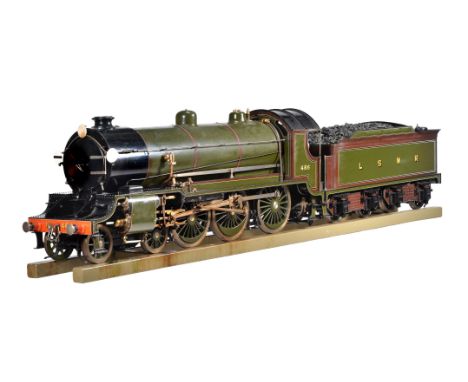 A rare exhibition quality 7 ¼ inch gauge model of a H15 Class London South Western Railway 4-6-0 tender locomotive No 486,  b