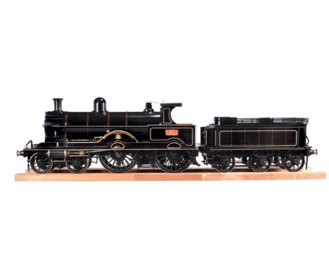 An extremely fine and historically important 9½ inch gauge model of the LNWR Precursor Class 4-4-0 locomotive and tender No 1