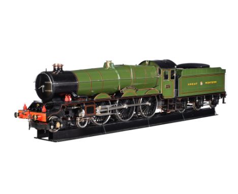 A fine exhibition standard 7 ¼ inch gauge model of a Great Western Railway King Class 4-6-0 tender locomotive No 6027  ‘King 