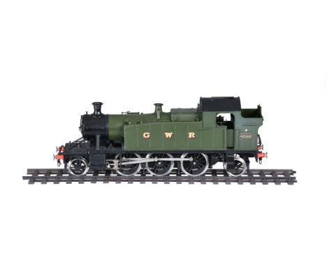 A gauge 1 model of a 2-6-2 prairie side tank locomotive No 4588, Bachman by Finescalebrass. The model with fine detailing inc