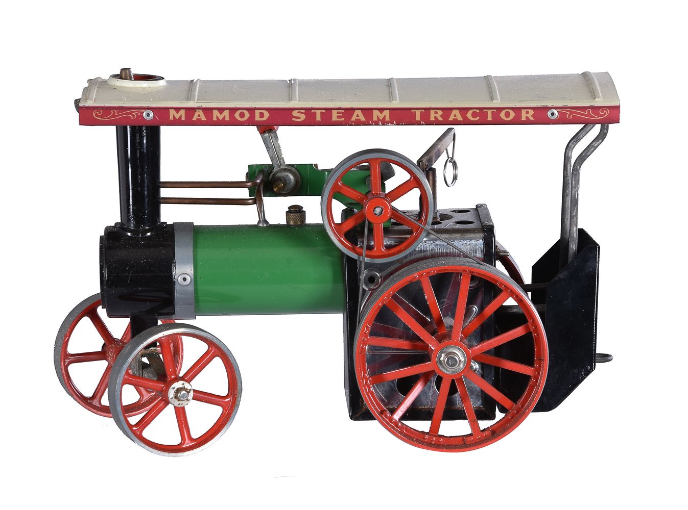 A Mamod Model Of A Live Steam Traction Engine, Complete With Burner ...