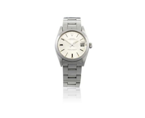 Rolex. A stainless steel automatic calendar bracelet watchModel: DatejustReference: 6824Date: Circa 1975Movement: Jewelled au