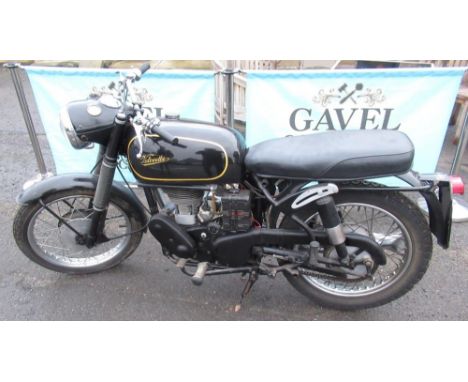 1963 Velocette motorcycle, first registered 07.01.1963, registered no. 954 DUM, 350CC, petrol engine, 1811-5 mileage, in blac