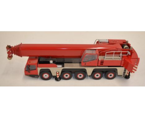 Boxed 1/50 scale diecast Terex AC200-1 mobile telescopic crane model by NZG (model no 514). Model in good previously displaye