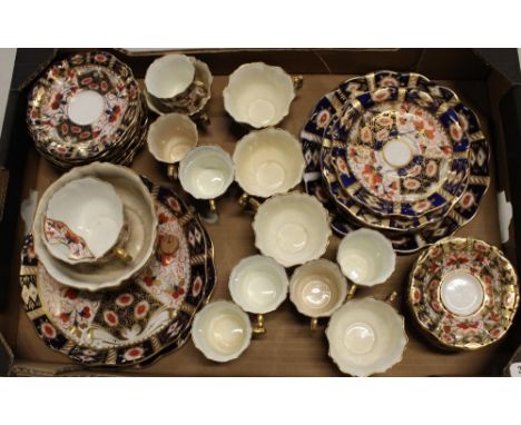 Hammersley part tea service and a part coffee service decorated in an Imari pattern, including moustache cup, RD150133 (40pc 