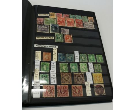 Comprehensive mostly Commonwealth stamp album inc. various nations and date ranges from Victorian and later, well layed out a