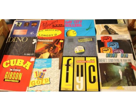 Collection of 1980s to 1990s vinyl, pop, soul, R&amp;B and dance inc. Fine Young Cannibals, First Cut, Freddie Jackson etc. a