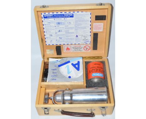 Modern Ashworth "Speedy" Moisture Tester with accessories, in carrying case 