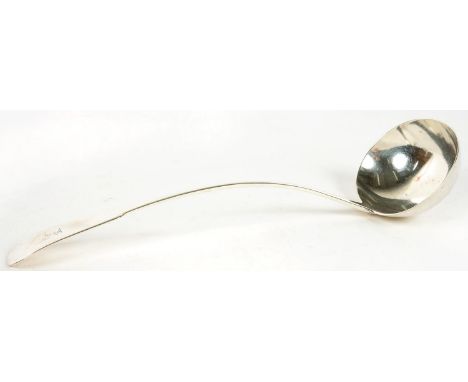 A SCOTTISH GEORGE III SILVER LADLE, BY ALEXANDER HENDERSON, EDINBURGH 1815, 6OZS 6DWTS 