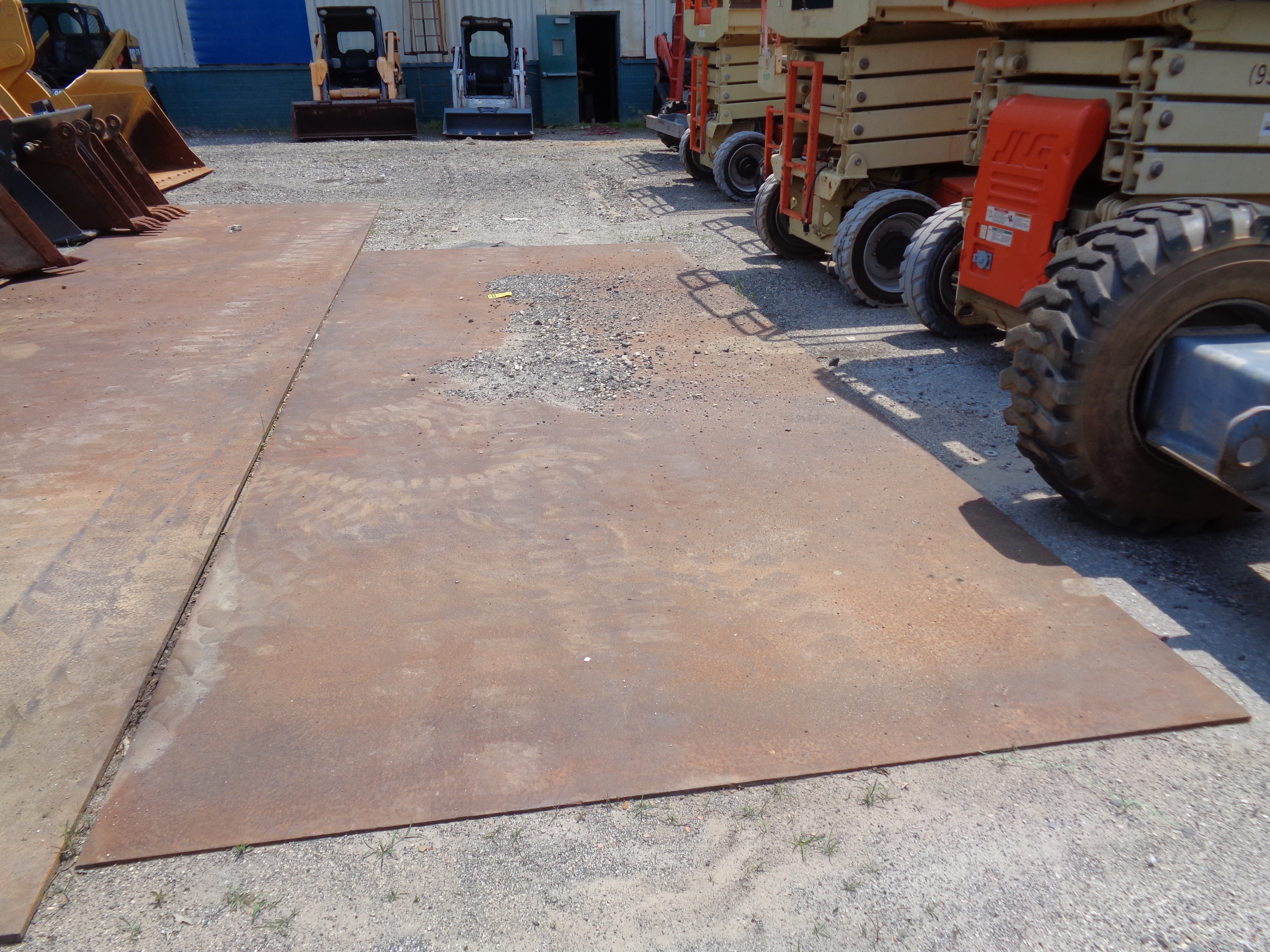Steel Road Plate 2 20ft L x 8ft W x 3/4 in Thick We will load for free