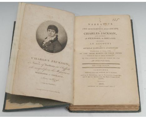 Regency Sammelband - Ireland, the Stage, and the Prince Regent's 'Delicate Investigation' -  five titles bound as one, compri