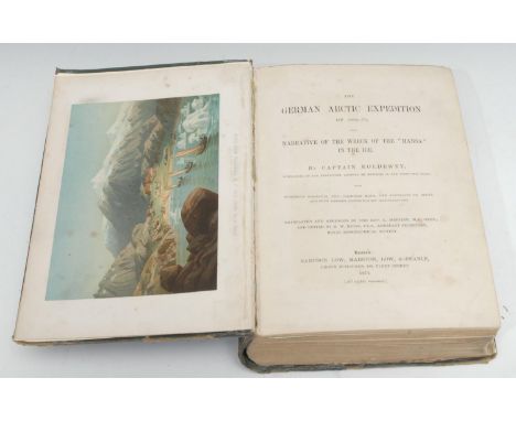 Travel - Arctic Exploration - Koldewey (Captain [Carl Christian]), Mercier (The Rev. L., translator) and Bates (H.W., editor)
