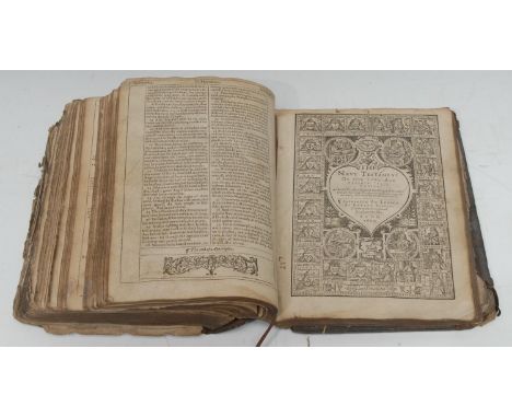 The Holy Bible, the first quarto edition of the King James' version printed in roman type, London: Robert Barker, 1612, print