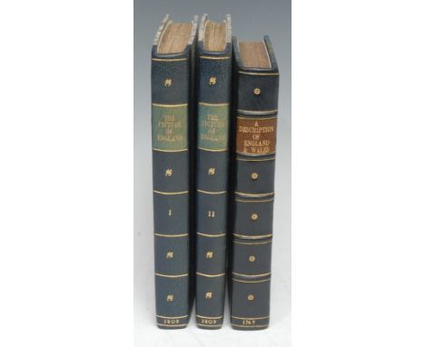 Topography - The Picture of England. Or, A Topographical Account [...] To which is added, A Description of the Principal Post