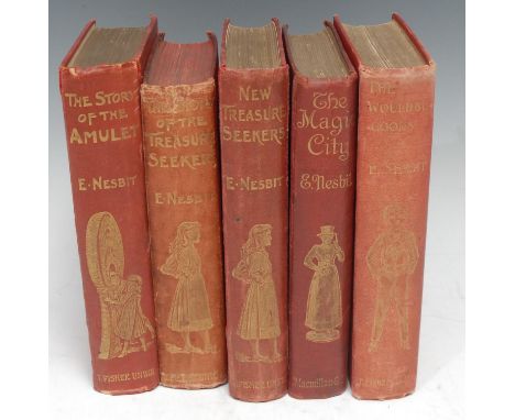 Children's Books - Nesbit (Edith): The Story of the Amulet, first edition, London: T. Fisher Unwin, 1906; The Story of the Tr