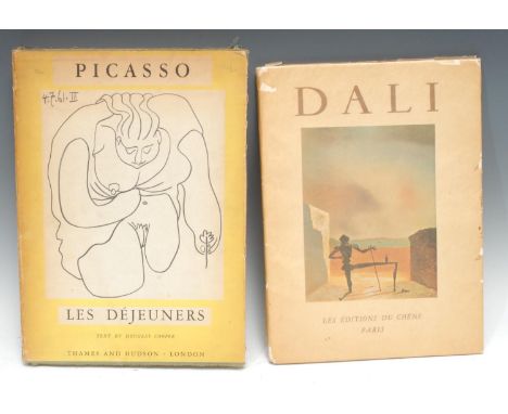 Art - Surrealism - Tapié Michel), Dali, Les Éditions du Chêne: 1957, full-page colour plates, original wrappers, folio (37.5c