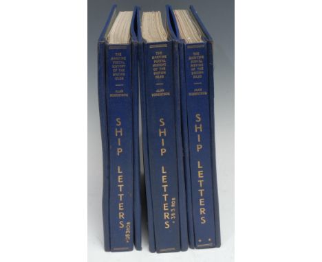 Postal History - Robertson (Alan W.), A History of the Ship Letters of the British Isles/(An Encyclopaedia of Maritime Postal