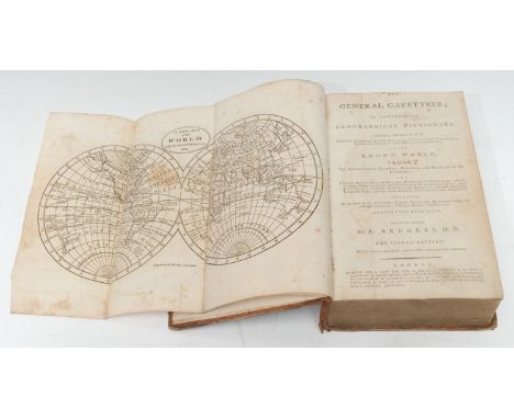 Cartography - Brookes (R[ichard], M.D.), The General Gazetteer; or, Compendious Geographical Dictionary [...], Illustrated wi