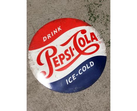 A Vintage style Pepsi Tin Sign