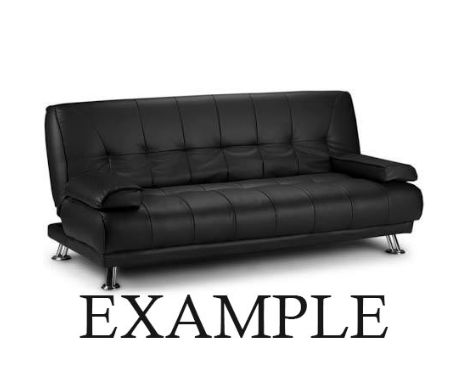 Black sofa bed