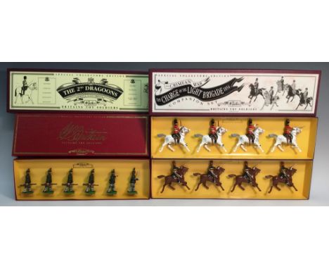 Britains Toys -Modern Issues, Special Collectors Edition Series - comprising: 3109 The 8th Hussars, Charge of the Light Briga