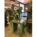 Powermatic Heavy Duty 15" Drill Press, Model 1150, S/N 8215V119, 20" X 30" Table, Variable Speeds to