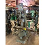 Bridgeport Vertical Milling Machine, S/N 198471, 9" X 42" Table, R8 Taper, SS to 4200 RPM