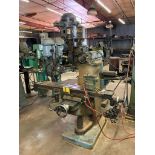 Wells-Index Vertical Milling Machine, Model 747, S/N 18797, 9" X 48" Power Feed Table, R8 Taper, SS