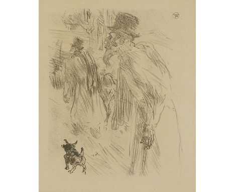 Henri de Toulouse-Lautrec (French, 1864-1901)'Les juifs polonais, Carlsbad' (Wittrock 193)lithograph, 1897image 18 x 14cmCond