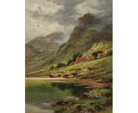 Henry Deacon Hillier (1858-1930)Loch Levensigned 'H D HILLIER' l.r., oil on canvas44 x 33cm Condition report: Oil on canvas w