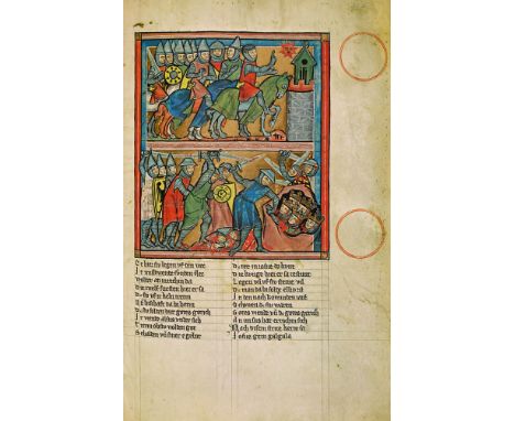 FAKSIMILE -Rudolf von Ems.Weltchronik. Der Stricker, Karl der Grosse. Faksimile der Handschrift Ms. 302 der Kantonsbibliothek
