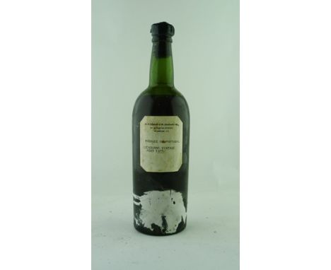 COCKBURN'S 1955 vintage port, 1 bottle (hand typed label on W.H. Chaplin &amp; Co. (Scotland) label) 