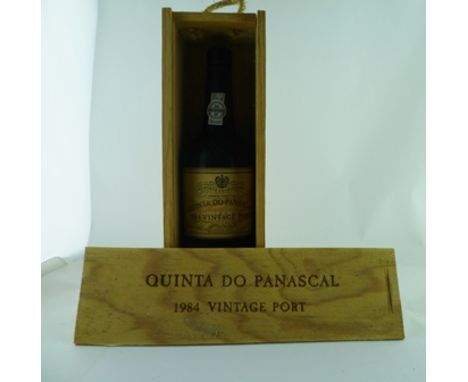 QUINTA DO PANASCAL 1984 vintage port, bottled 1986 by Fonseca Guimaraens, 1 bottle in o.w.c. 