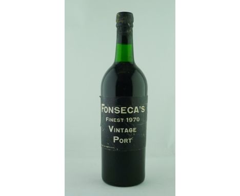 FONSECA'S Finest 1970 vintage port, 1 bottle 