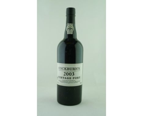 COCKBURN'S 2003 vintage port, 1 bottle 