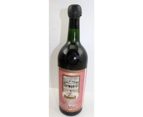 MUNDAYS FINE RUBY PORT bottled 1969, from a special shipment of 3 pipes, Commemorating The Investiture of The Prince of Wales