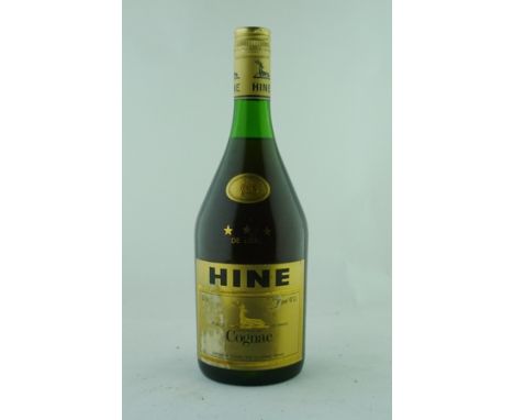 HINE COGNAC 3 star Deluxe, 1 x 35 fl.oz bottle 